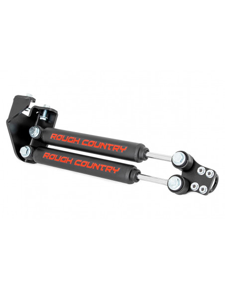 ROUGH COUNTRY AMORTIGUADOR DE DIRECCION Doble 4-6.5" Lift | Jeep Wrangler YJ