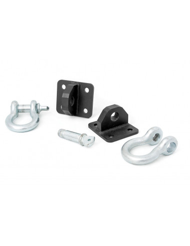 ROUGH COUNTRY D-Ring Shackles with Mounts |...