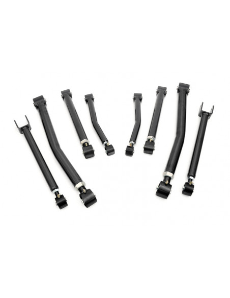 ROUGH COUNTRY X-Flex Control Arms Complete Set | Jeep Wrangler JK