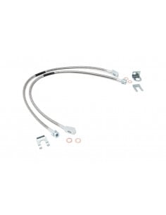 ROUGH COUNTRY Stainless Steel Front Brake Lines 4-6" Lift... 2