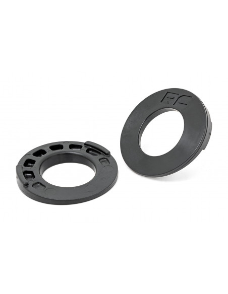 ROUGH COUNTRY Placas Correccion Muelles Traseros | Jeep Wrangler JK | Wrangler Unlimited JK