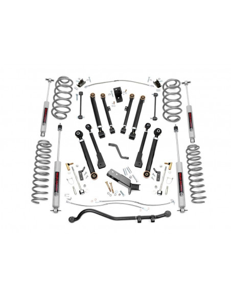 ROUGH COUNTRY 4" LIFT KIT X-Series | Jeep Wrangler TJ | Wrangler Unlimited