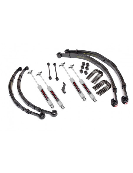 ROUGH COUNTRY 4" LIFT KIT | Jeep CJ5 | Jeep CJ7 | Jeep Scrambler