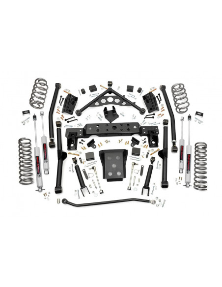 ROUGH COUNTRY 4" LIFT KIT Long Arm | Jeep Grand Cherokee WJ