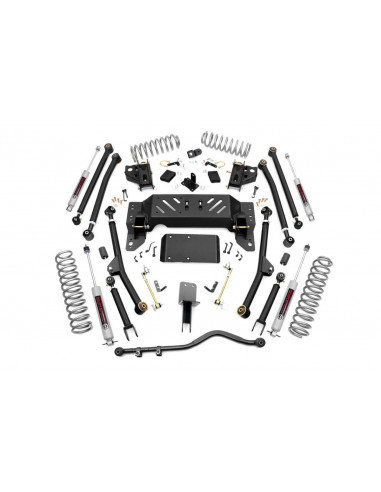 ROUGH COUNTRY KIT SUSPENSION 4" Long Arm | Jeep...