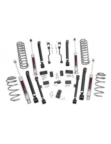 ROUGH COUNTRY KIT SUSPENSION 4" X-Series | Jeep...