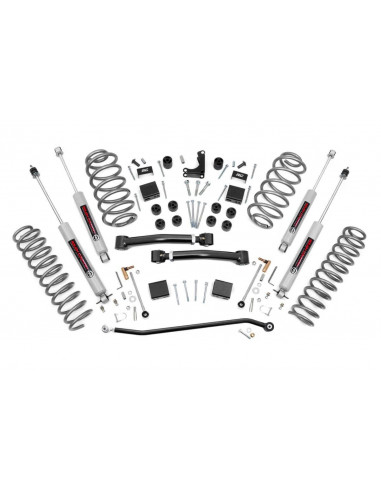 ROUGH COUNTRY KIT SUSPENSION 4" X-Series | Jeep...