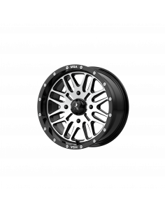 BRUTE UTV 14X7 4X110 G-BLK MACH 10MM