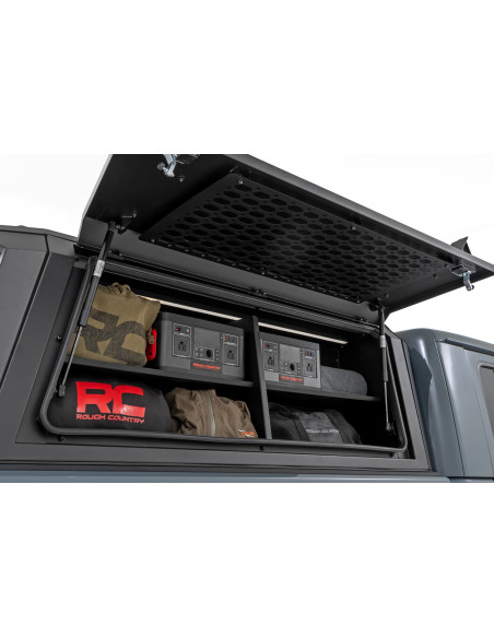 ROUGH COUNTRY Caja Almacenaje Lateral Caja Copiloto | Jeep Gladiator JT