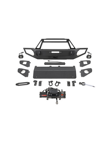 ROUGH COUNTRY Front Winch Bumper 9500S | Jeep...