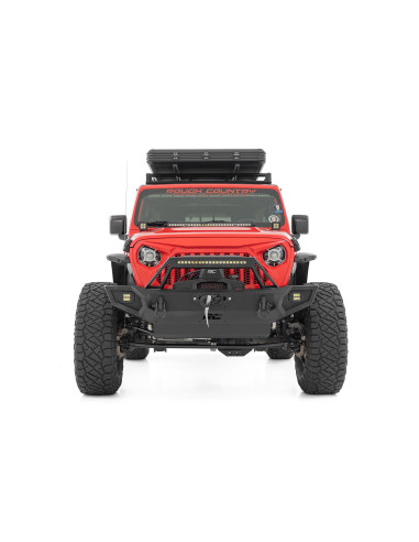 ROUGH COUNTRY Front Winch Bumper | Jeep...