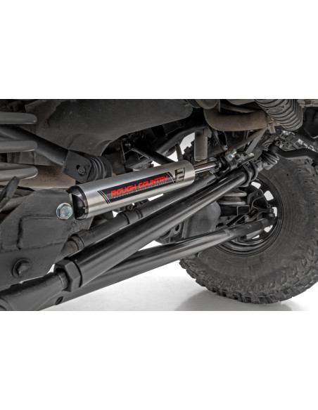 ROUGH COUNTRY KIT DIRECCION HD + Amortiguador V2 | Jeep Cherokee XJ | Comanche MJ | Wrangler TJ