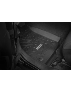 ROUGH COUNTRY Flex-Fit Front Floor Mats | Jeep Wrangler... 2