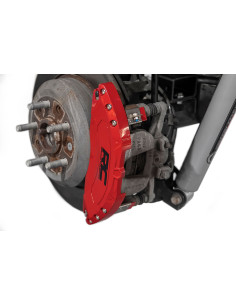 ROUGH COUNTRY Caliper Covers Rear Red Non-Sport | Jeep... 2