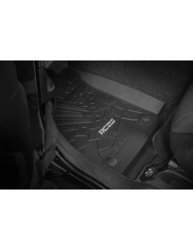 ROUGH COUNTRY Alfombrillas Flex-Fit Delanteras...