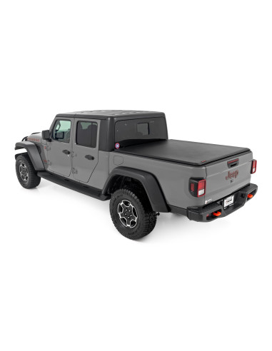ROUGH COUNTRY Soft Roll Up Bed Cover 5' | Jeep...