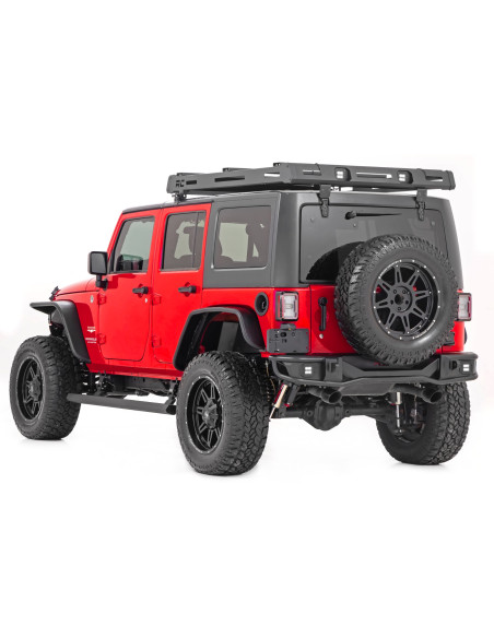 ROUGH COUNTRY Estriberas Electricas Power Steps 4 Puertas | Jeep Wrangler Unlimited JK