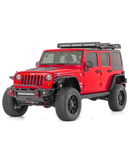 ROUGH COUNTRY Estriberas Electricas Power Steps 4 Puertas | Jeep Wrangler Unlimited JK