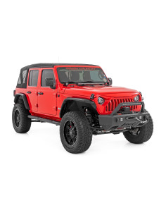 ROUGH COUNTRY ESTRIBERAS Ovaladas Negras 4 Puertas | Jeep... 2