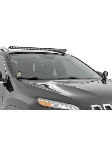 ROUGH COUNTRY LIGHTING 40" Black Single Row LED...