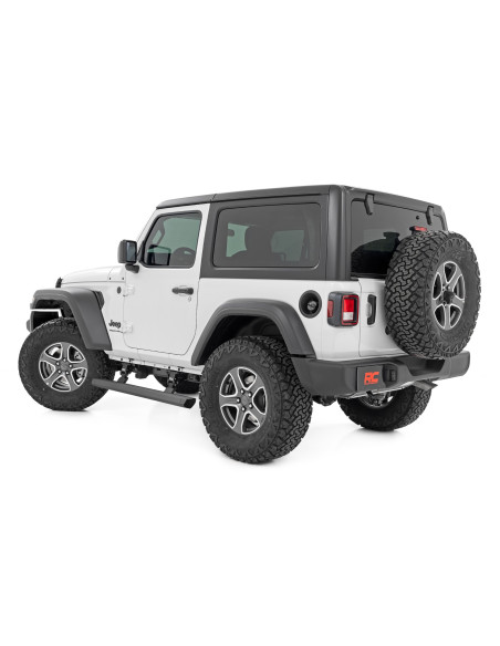 ROUGH COUNTRY Estriberas Electricas Power Steps | Jeep Wrangler JL 2 Puertas
