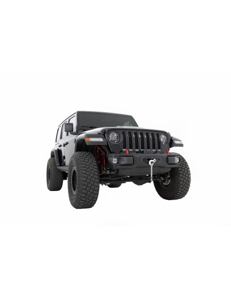 ROUGH COUNTRY PLACA SOPORTE CABRESTANTE Paragolpes OE Modular | Jeep Wrangler JL | Jeep Gladiator JT