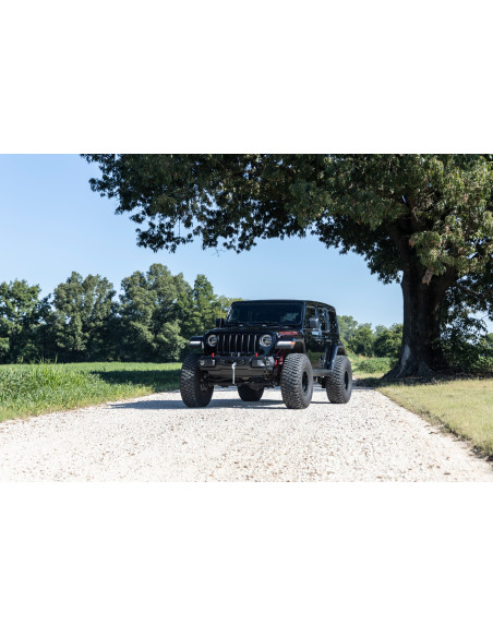 ROUGH COUNTRY PLACA SOPORTE CABRESTANTE Paragolpes OE Modular | Jeep Wrangler JL | Jeep Gladiator JT