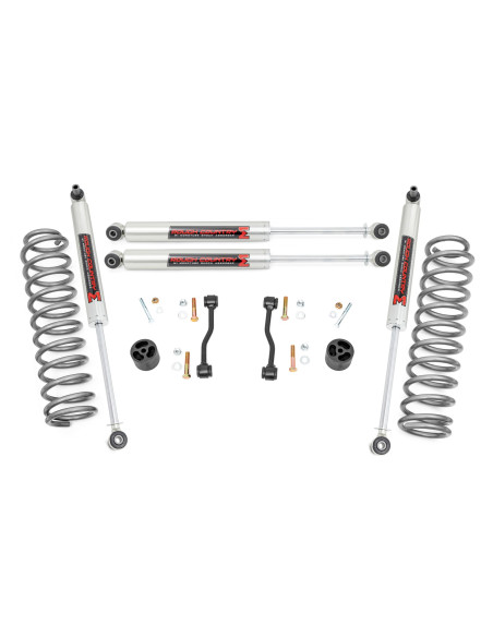 ROUGH COUNTRY KIT SUSPENSION 2.5" Nivelacion Muelles M1 | Jeep Gladiator JT