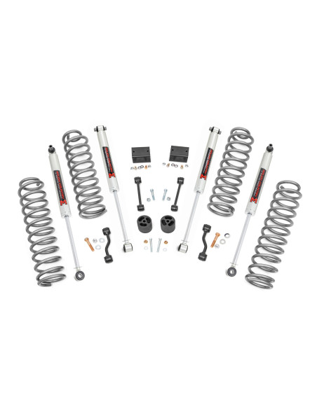 ROUGH COUNTRY KIT SUSPENSION 2.5" Muelles M1 | Jeep Wrangler Unlimited
