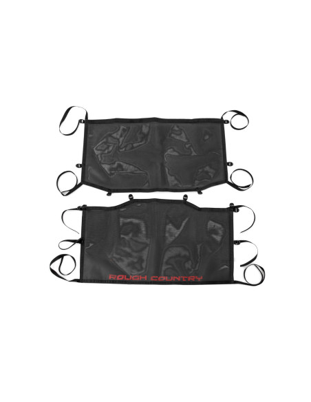 ROUGH COUNTRY TECHO Bikini Mesh Plus Negro | Jeep Gladiator JT