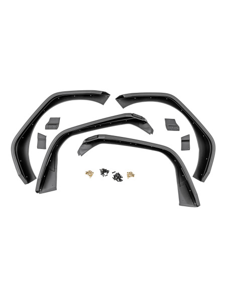 ROUGH COUNTRY ALETINES Flat High Clearance LED | Jeep Wrangler JL