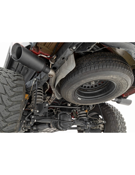 ROUGH COUNTRY Cat-Back Exhaust Stainless 3.6L | Jeep Gladiator JT