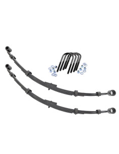ROUGH COUNTRY SUSPENSION KIT Rear Leaf Springs 2.5" |...