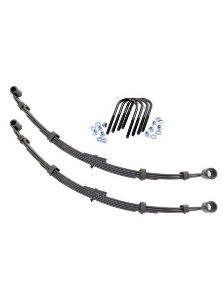 ROUGH COUNTRY KIT SUSPENSION Ballestas Traseras 2.5" | Jeep CJ5 | Jeep CJ7 | Jeep Scrambler