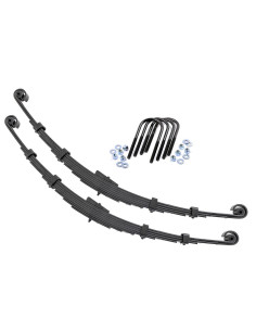 ROUGH COUNTRY Rear Leaf Springs 2.5" Lift Pair | Jeep CJ5...