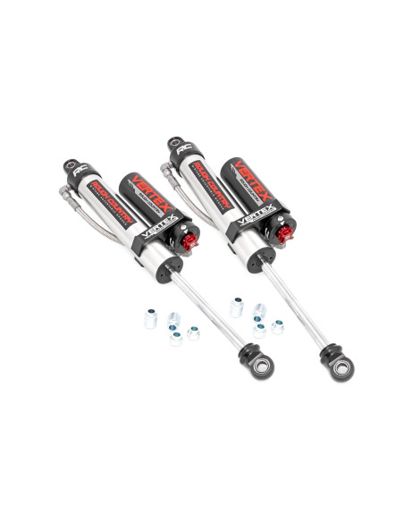 ROUGH COUNTRY Vertex 2.5 Reservoir Rear Shocks 6" | Jeep Gladiator JT | Jeep Wrangler JL