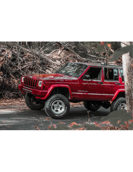 ROUGH COUNTRY SUSPENSION KIT 4.5" RR Springs | Jeep Cherokee XJ