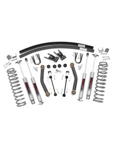 ROUGH COUNTRY SUSPENSION KIT 4.5" Lift with Rear AAL |... 2