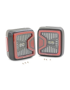 ROUGH COUNTRY Pilotos LED Traseros | Jeep Wrangler JL |...