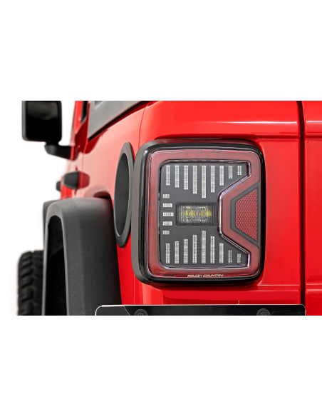 ROUGH COUNTRY LED Tail Lights | Jeep Wrangler JL | Wrangler Unlimited JL
