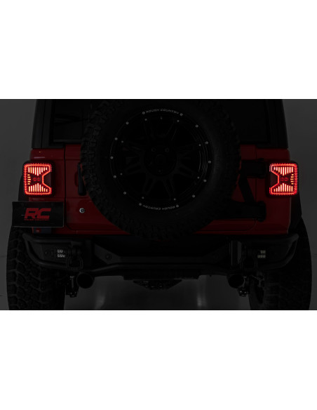 ROUGH COUNTRY Pilotos LED Traseros | Jeep Wrangler JL | Wrangler Unlimited JL