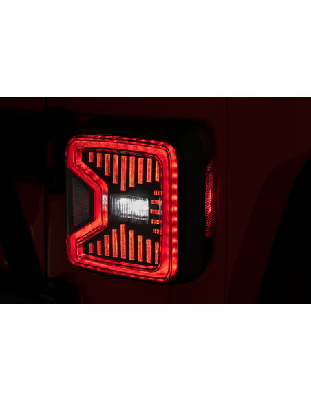 ROUGH COUNTRY LED Tail Lights | Jeep Wrangler JL | Wrangler Unlimited JL