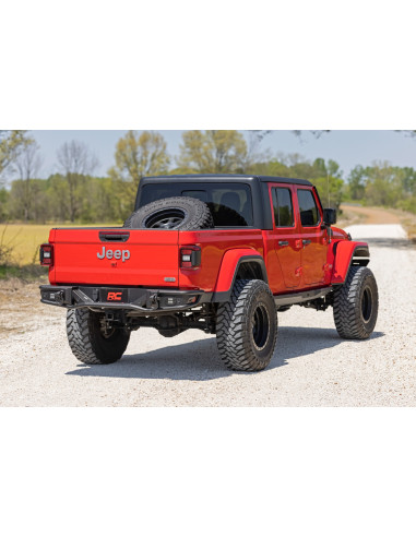 ROUGH COUNTRY Rear Tubular Bumper | Jeep...