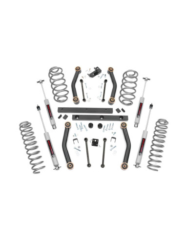 ROUGH COUNTRY 4" Lift Kit | Jeep Wrangler TJ