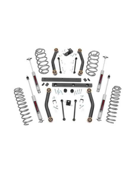 ROUGH COUNTRY 4" Lift Kit | Jeep Wrangler TJ