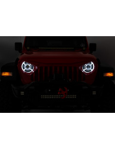 ROUGH COUNTRY Faros LED 9" DRL Halo Homologados DOT |...