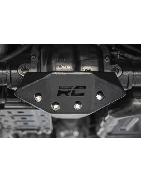 ROUGH COUNTRY M220 Rear Diff Skid Plate | Jeep Wrangler JL | Wrangler Unlimited Rubicon