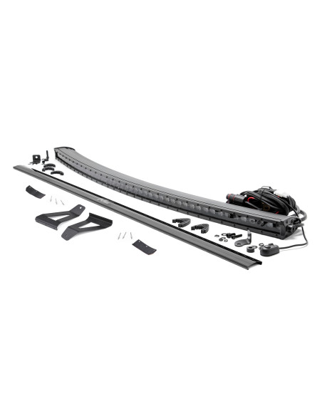 ROUGH COUNTRY ILUMINACION Kit Barra LED 50" Fila Simple Parabrisas | Jeep Cherokee XJ