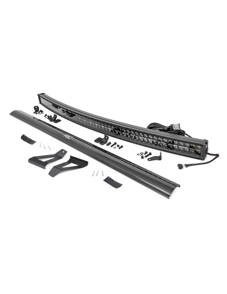 ROUGH COUNTRY ILUMINACION Kit Barra LED 50" Doble Fila en Parabrisas | Jeep Cherokee XJ