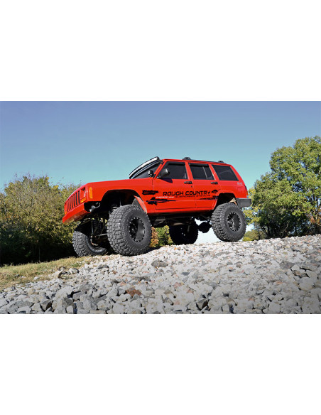ROUGH COUNTRY LIGHTING 50" Dual Row LED Light Bar Kit Windshield Mount | Jeep Cherokee XJ
